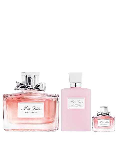 miss dior perfume set with lotion|boots miss dior perfume.